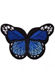 Aplikacja TERMO motyl granatowy 7x4,5cm