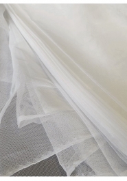 Tiul gładki off white tkanina 160cm/0,5m.