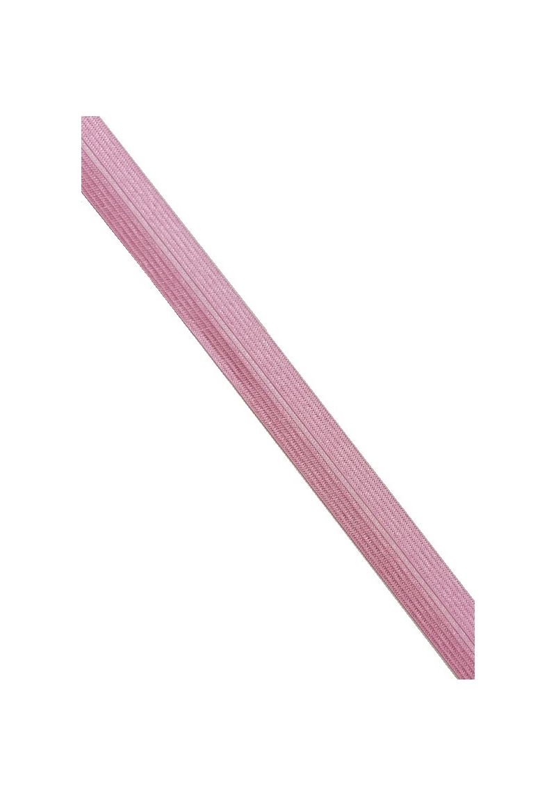 Lamówka elastyczna różowa 18mm/1m.