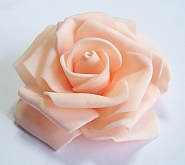 Róża z pianki 7cm. 1 szt