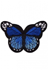 Aplikacja TERMO motyl granatowy 4x2,8cm