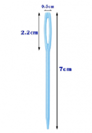 Igły plastikowe 7cm 2szt.