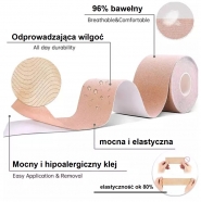 Taśma modelująca biust BOOB TAPE