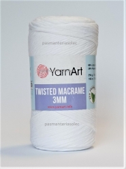 Sznurek YarnArt – Twisted Macrame 3mm biały 751