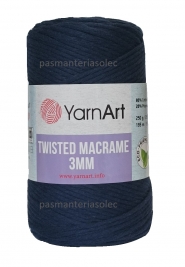Sznurek YarnArt – Twisted Macrame 3mm granatowy 784