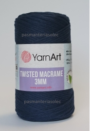 Sznurek YarnArt – Twisted Macrame 3mm granatowy 784