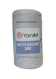 Sznurek YarnArt – Twisted Macrame 3mm szary 756