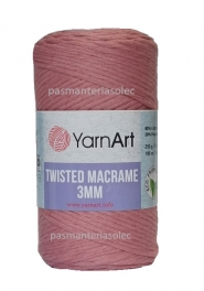 Sznurek YarnArt – Twisted Macrame 3mm różowy 792