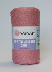 Sznurek YarnArt – Twisted Macrame 3mm różowy 792