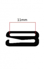 Metalowy haczyk do ramiączek 11mm 8szt.