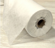 Flizelina biała z klejem 40g 90cm/1m.