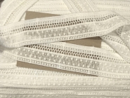 Koronka gipiura bawełniana ecru 45 mm/0,5m