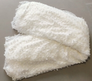 Haft na tiulu 3D ecru 130cm/0,5m.