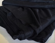 Tiul czarny gładki tkanina 160cm/0,5m.
