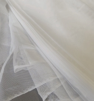Tiul gładki off white tkanina 160cm/0,5m.