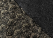 Bawełniany haft na tiulu czarny 130cm/0,5m.