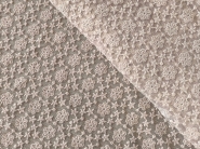 Bawełniany haft na tiulu róż/fiolet 130cm/0,5m.