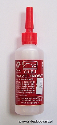 Olej wazelinowy, oliwa do maszyny